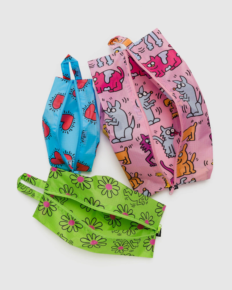 BAGGU.com  3D Zip Set - Keith Haring