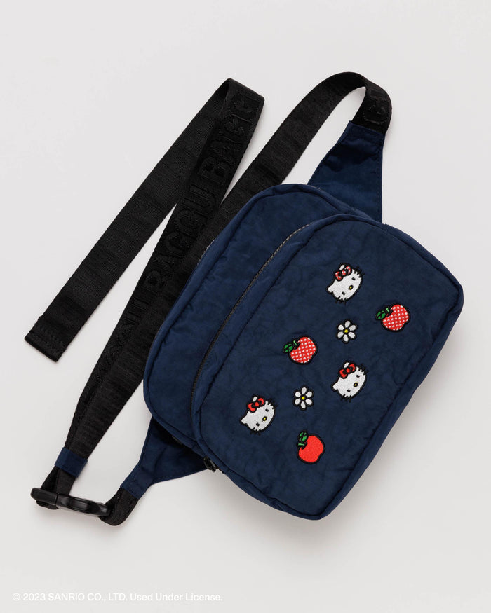 BAGGU Crossbody Bags Fanny Pack - Embroidered Hello Kitty