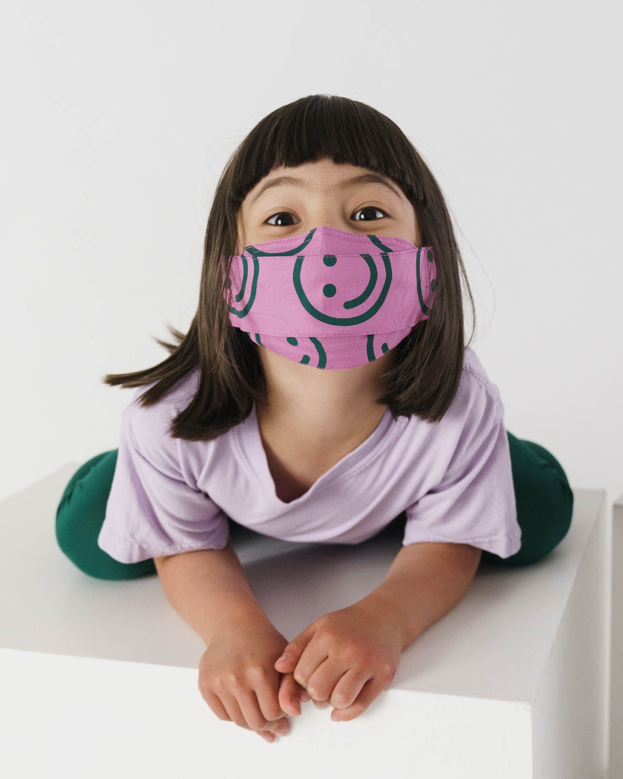 Kids' Fabric Mask Set - Happy Mix #2